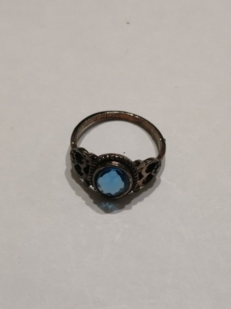 Vintage Rings with Gemstones (Category: Rings) located in Famy. Submitted by potato.label (Listing ID 1436010559, Image 2). Description: - One ring: blue gemstone - One ring: purple gemstone - Intricate designs - Settings - copper and alloy - Adjustable sizes - P500.00 for 2 pieces; P280.00 per piece.