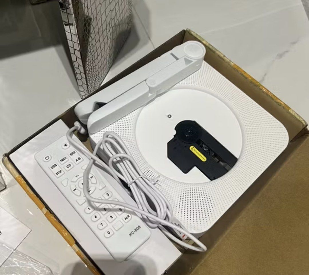 Wall Mountable CD Player with Remote