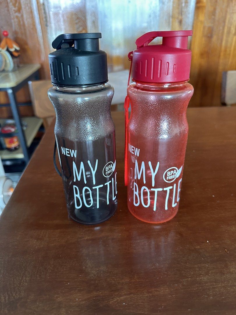 Water Bottles - Black & Red444753263240816640