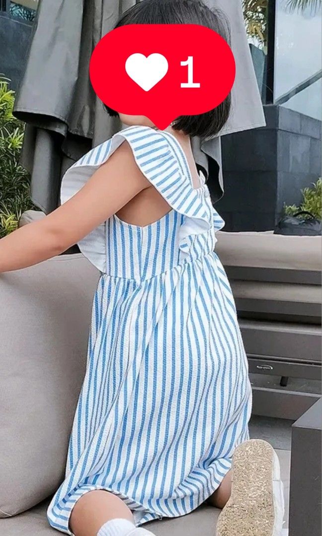 💙Zara Stripes Dress💙 (Category: Babies & Kids Fashion) located in Tagaytay City. Submitted by thebigdeclutter (Listing ID 1435967247, Image 2). Description: 💯 LIKE NEW/BRAND NEW 📏 Length Size hanggang baba: 26inches 📷 Actual Photos Posted 😍Super Ganda in actual 🥰 ✅ FIT 5-6.5 💸P280 if madami kukunin💸 or ileless ko pa 🤗.
