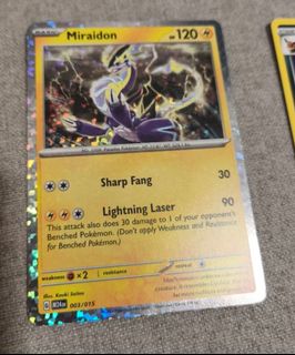 miraidon 003/015 pokemon card value Amazon.com: Pokemon - Miraidon ex 081/198 - Scarlet & Violet