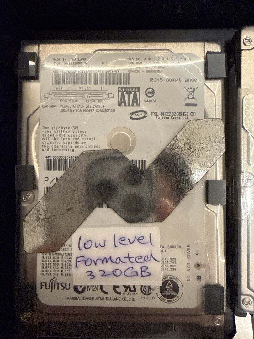 320gb 2.5inch HDD445932757321011200