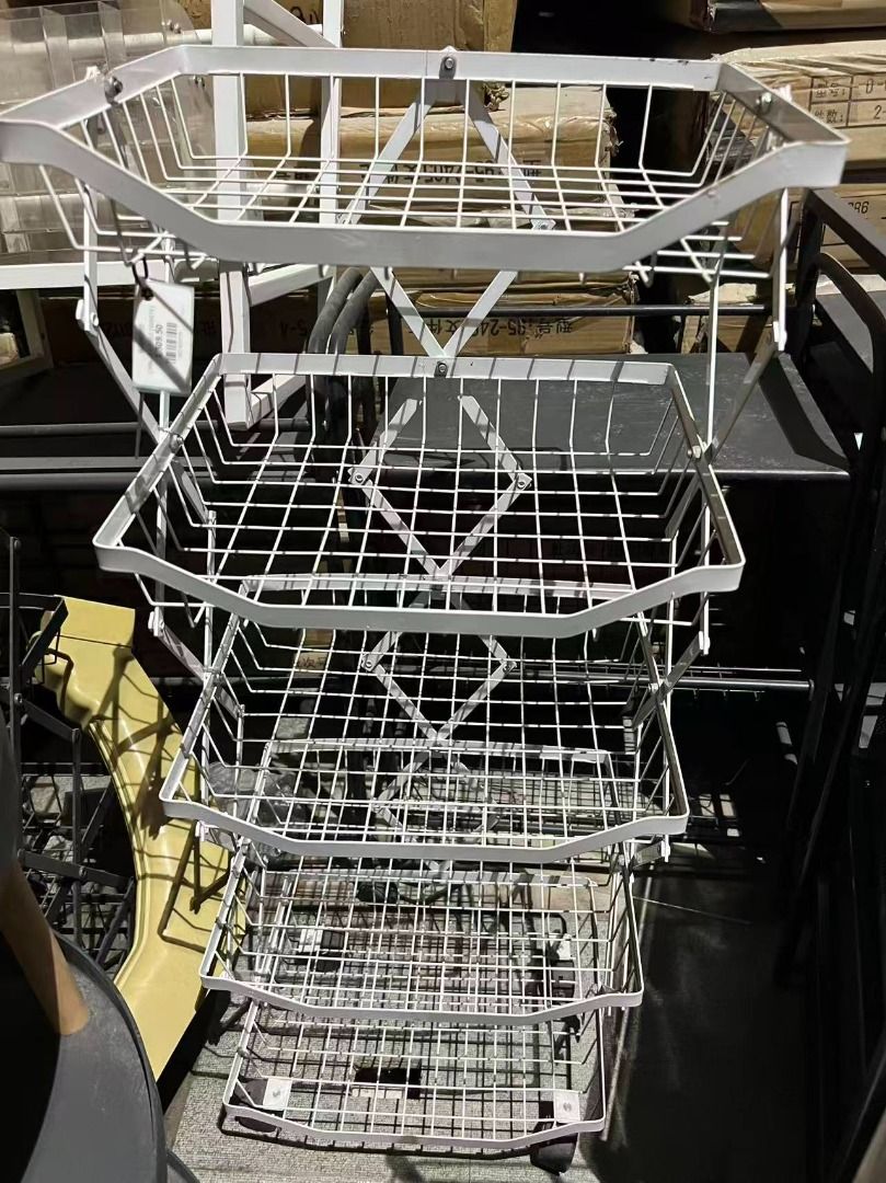 5 LAYER Collapsible Multifunctional Kitchen Organizer Rack SJ05 (warehouse sale) (Category: Shelves, Cabinets & Racks) located in Paranaque City. Submitted by pilipinashop (Listing ID 1436170138, Image 1). Description: brand new warehouse sale srp: 1,309 code: SJ05 Collapsible organizer Multipurpose organizer 5 tiers Movable.