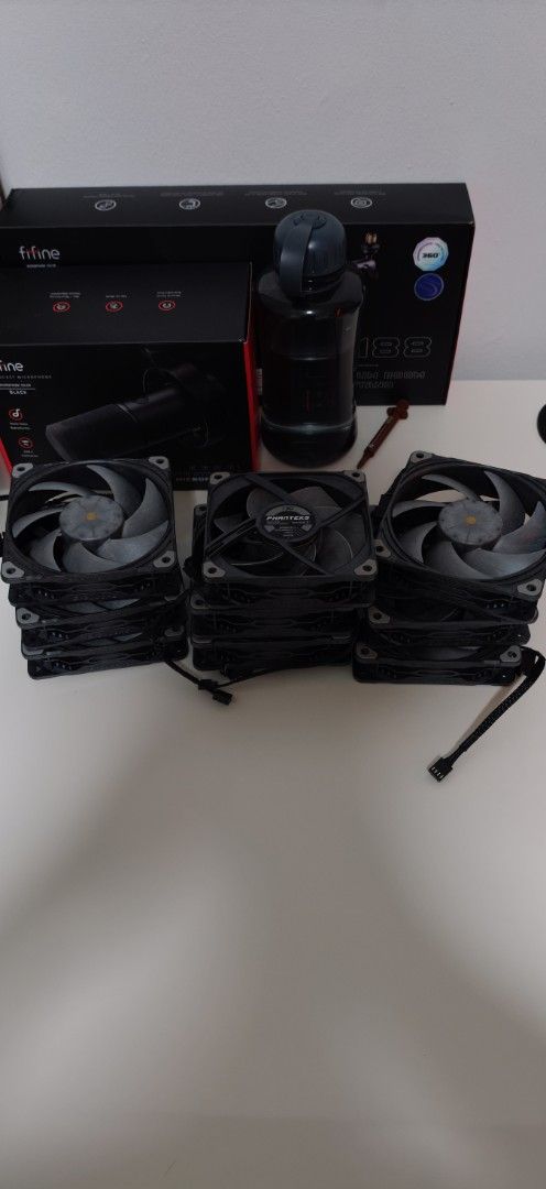 9x Phanteks T30 120mm Performance Fans