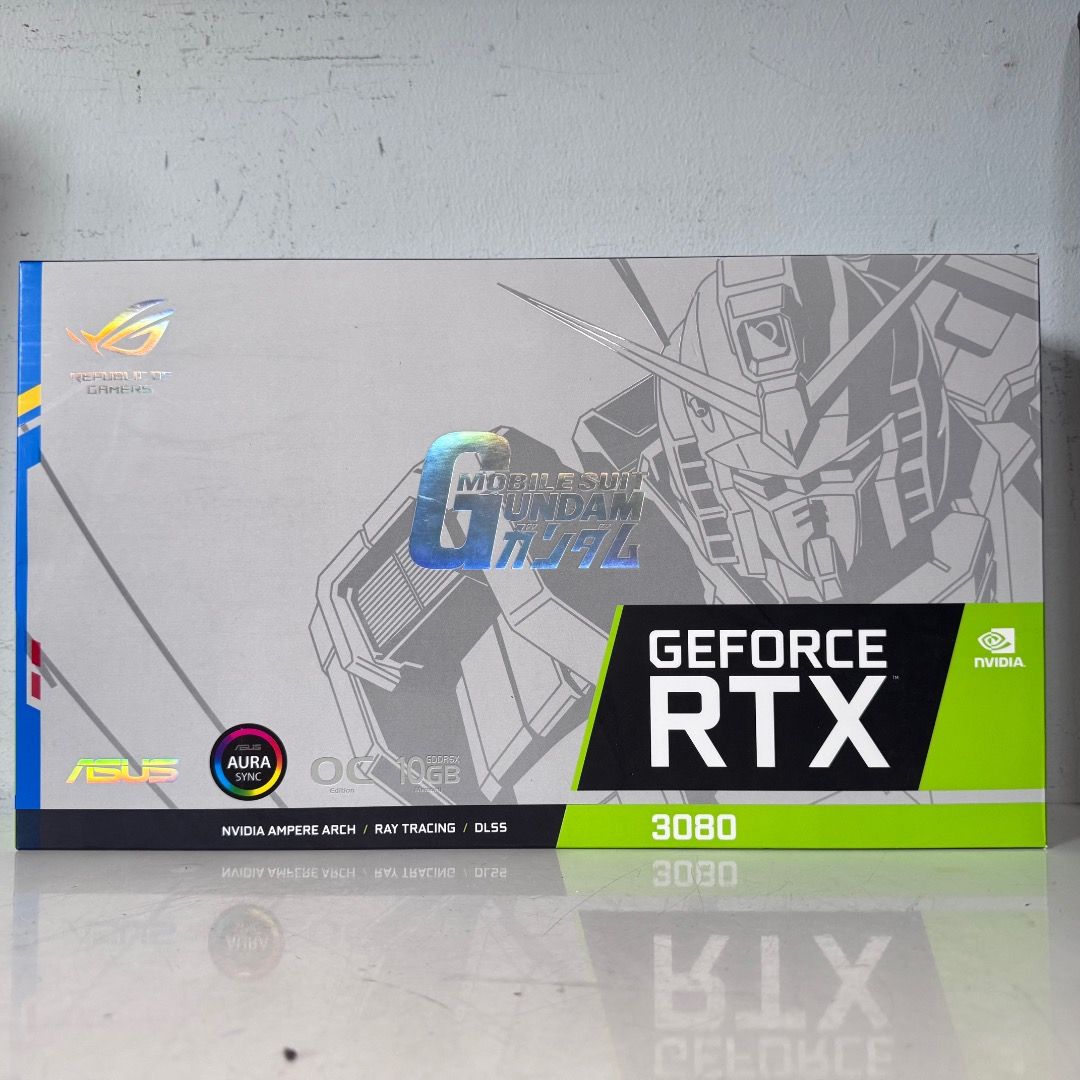 💻 ASUS ROG Strix GeForce RTX 3080 GUNDAM EDITION | 10GB GDDR6X | Limited Edition ✨
