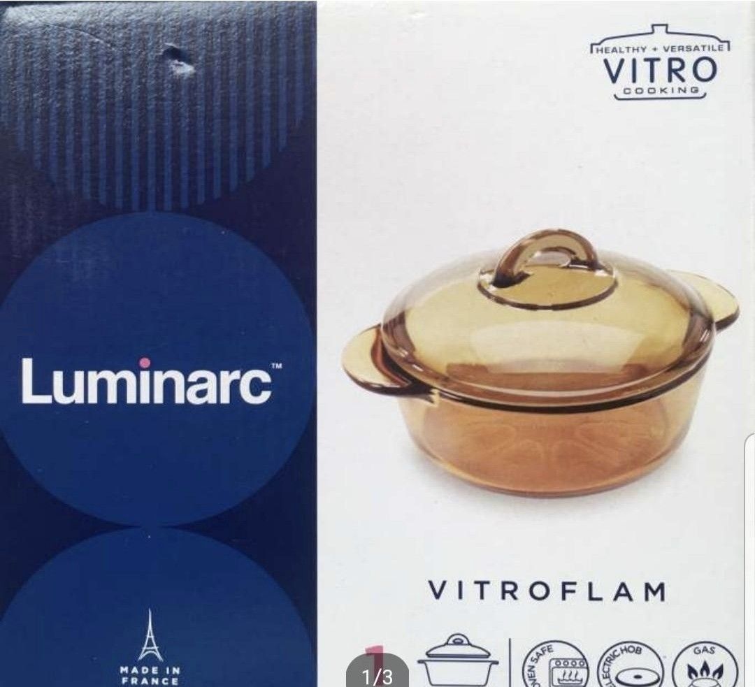 🆕️ Luminarc Vitroflam Casserole pot