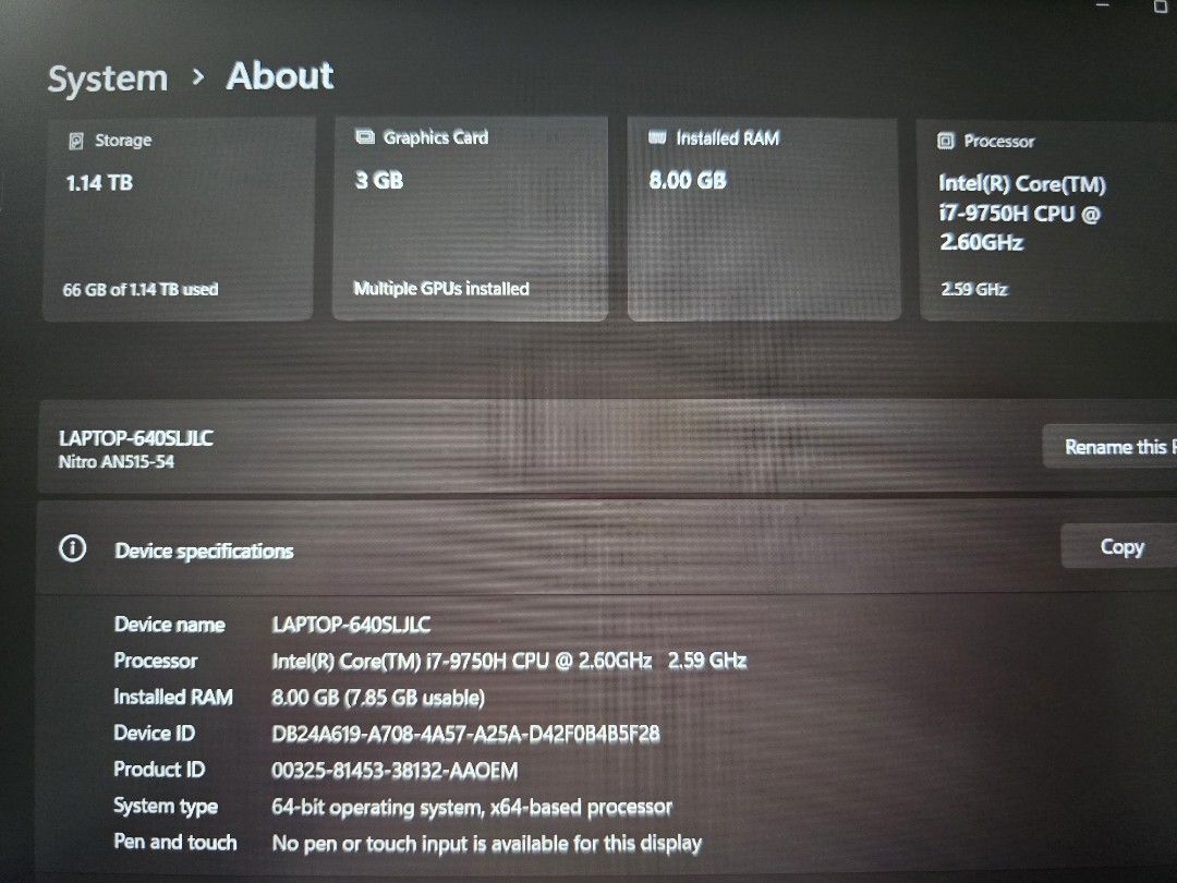 Acer Nitro 5 Gaming Laptop445788286102415367