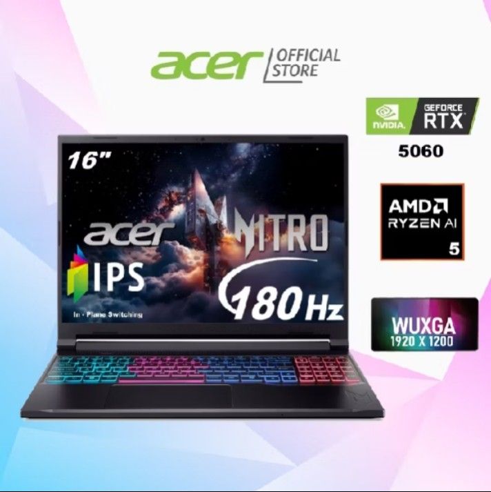 Acer Nitro 5 Gaming Laptop - RTX 5060
