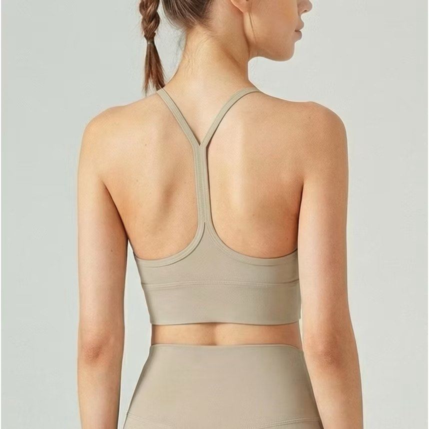 Air Active Sports Bra - Size S (Category: Activewear) located in Caloocan City. Submitted by declutter_club (Listing ID 1436220706, Image 2). Description: - Air Active sports bra - Size: S - Color: Beige - Design: Scoop neck and racerback - Features: Removable padding - Fabric: 80% nylon, 20% spandex.