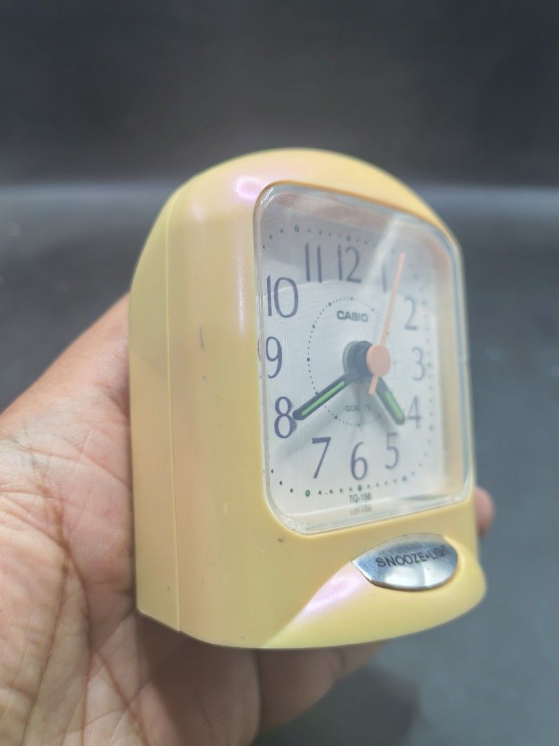Alarm Clock - Casio (Old but Gold) (Category: Clocks) located in Cebu City. Submitted by dudes_villanueva (Listing ID 1436266270, Image 2). Description: Alarm Clock - Casio (Old but Gold) 📌 In excellent working condition. 📌 Progressive Alarm Type 📌 AA battery operated (Not included) Height: 3 inch.