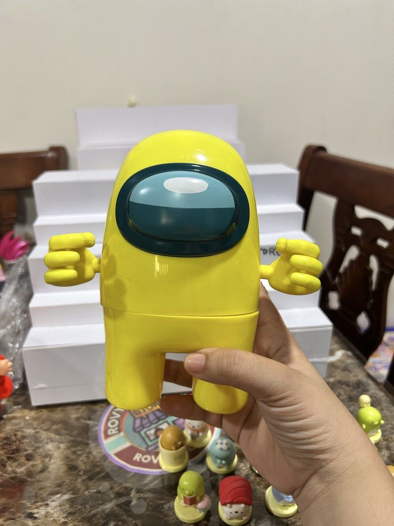 Among Us Action Figure (Category: Figurines & Statues) located in Caloocan City. Submitted by rovynstore30 (Listing ID 1436158838, Image 1). Description: price is still negotiable basta sure buyer haggle lang wag lang masyadong lowballer mod: lalamove or shoppe checkout payment via gcash .