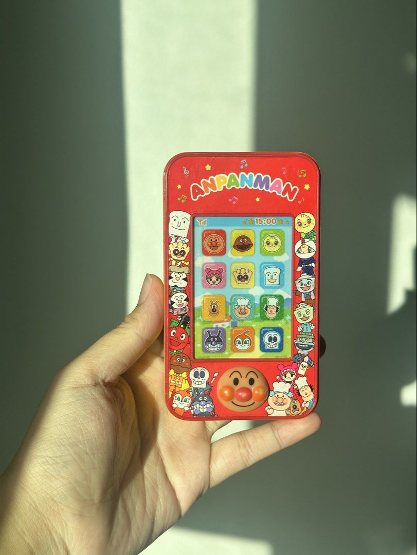 Anpanman Phone (Category: Interactive Toys) located in Taguig. Submitted by declutzy (Listing ID 1436188464, Image 1). Description: Battery operated phone working As is item With battery included.