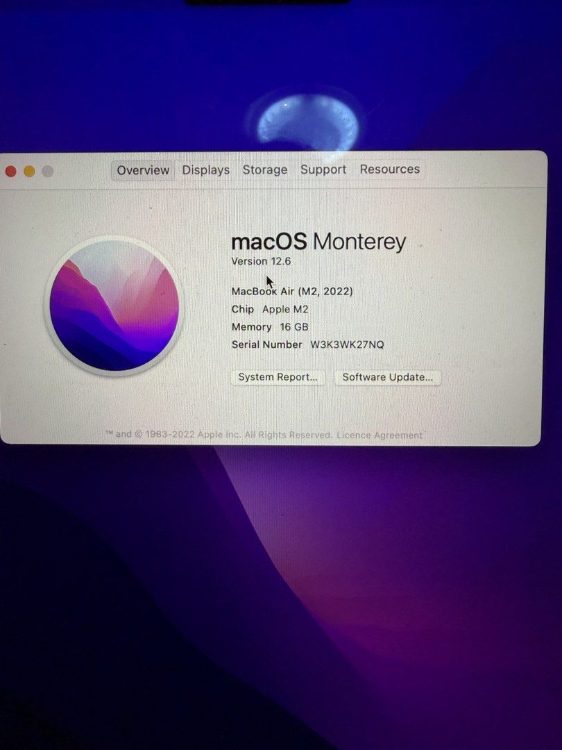 Apple MacBook Air M2 (2022) - 16GB RAM445683634212720642