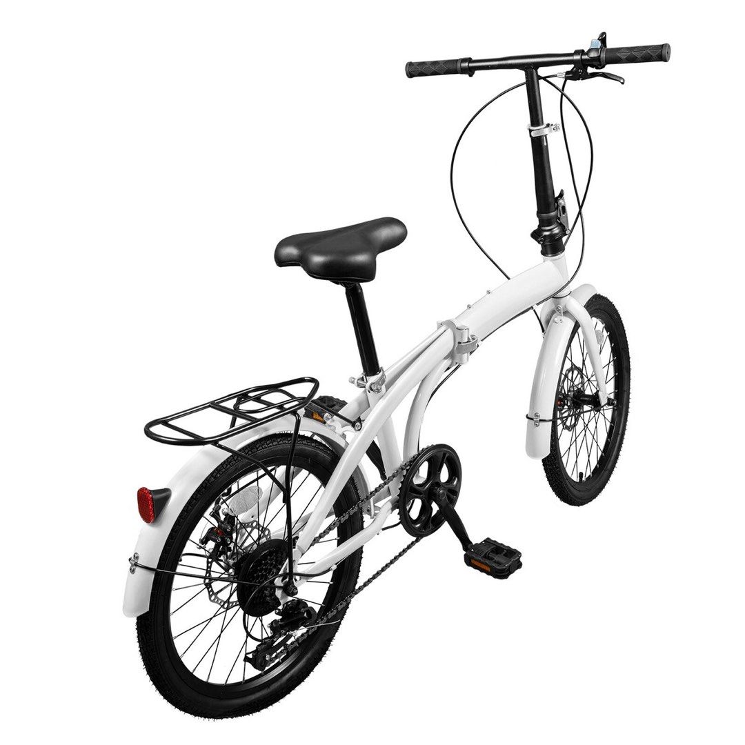 Bacini 20" Urban Folding Bike (Category: Bicycles) located in Manila. Submitted by laceupfinds (Listing ID 1436171838, Image 2). Description: Condition: Well-kept and 100% functional. Shows minimal signs of storage and normal wear from previous use, but has no mechanical issues. Key Features & Specs • Compact Folding Design: Features a reliable middle-frame folding mechanism and an adjustable stem to fit different rider heights—perfect for studio