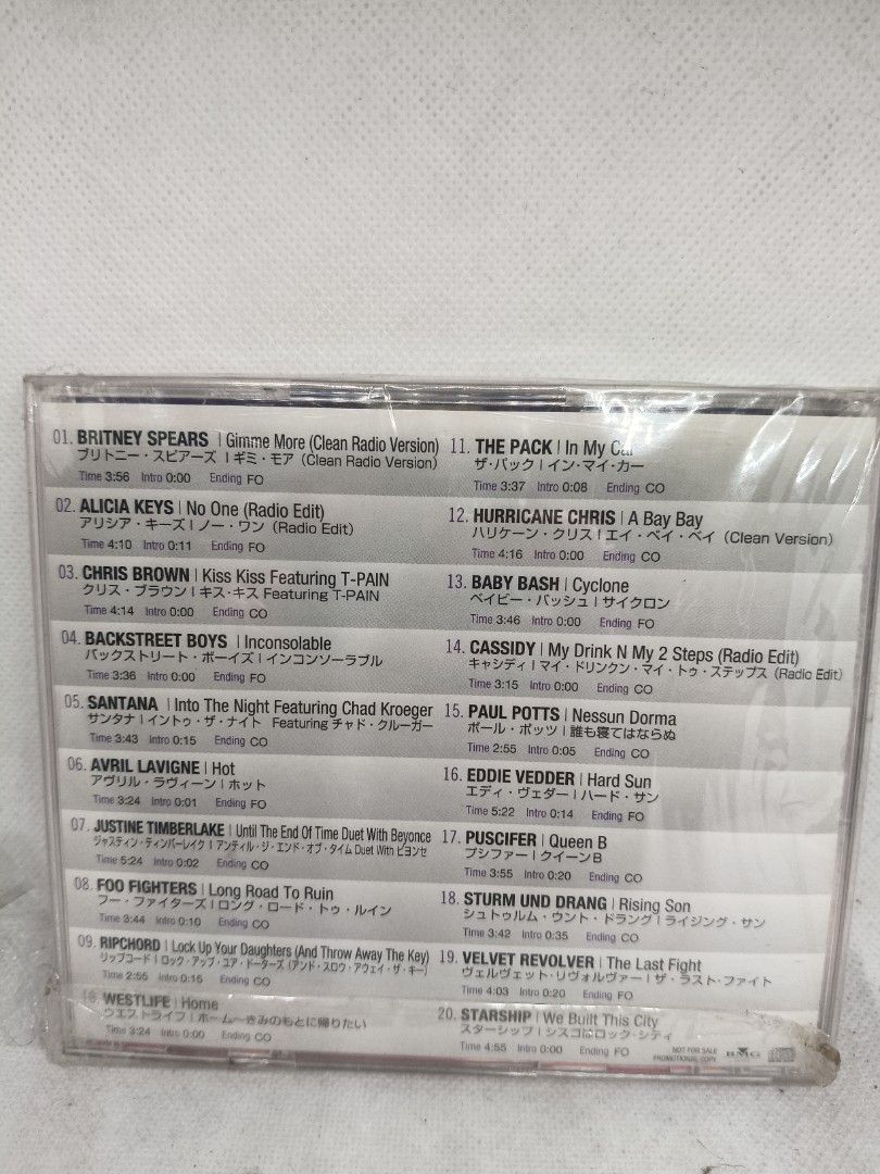 BRITNEY SPEARS SAMPLER (GIMME MORE RADIO CLEAN EDIT) (Category: CDs & DVDs) located in Manila. Submitted by musiccdshopnew (Listing ID 1436140582, Image 2). Description: .