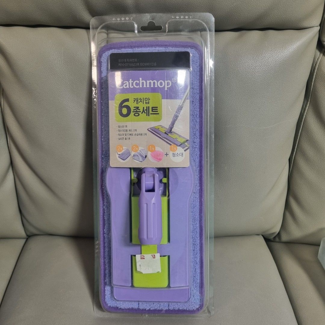 Catchmop 6-Piece Mop Set Refill - Brand New