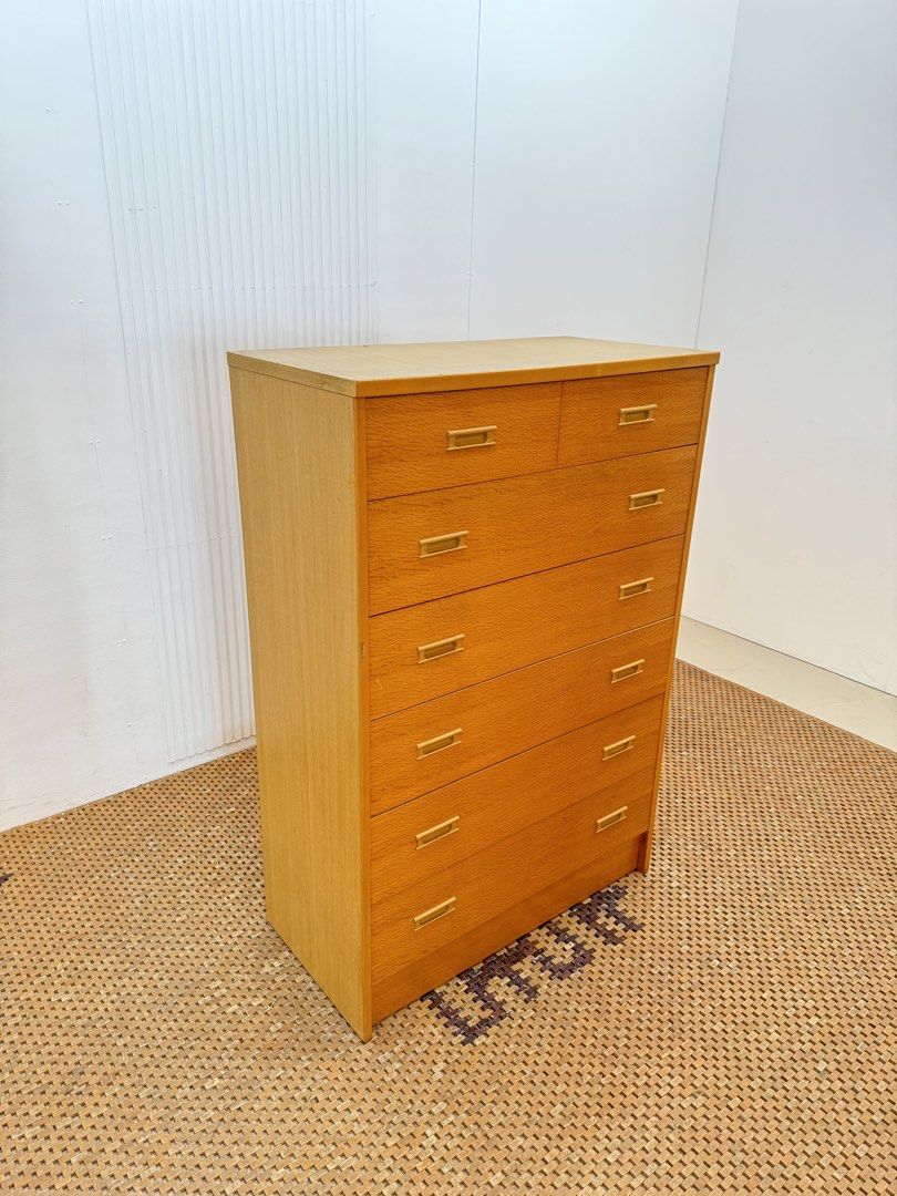 Chest of drawers (Category: Shelves, Cabinets & Racks) located in Quezon City. Submitted by matetdevis13 (Listing ID 1436258271, Image 2). Description: 7-Tier Chest of Drawers Price: 5,900 L34.5 x W17.5 x H52 In good condition Code MJS18-J271.
