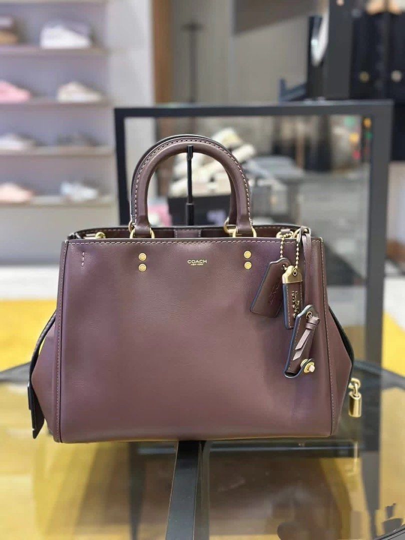 Coach Rogue 31 Bag (Category: Cross-body Bags) located in Manila. Submitted by btdcbagtrendsdcapul.2 (Listing ID 1436161240, Image 2). Description: Inclusion: Tag, Carecard, Paper Bag, Dustbag, Limited stocks only 📩 Dm for inquiries.