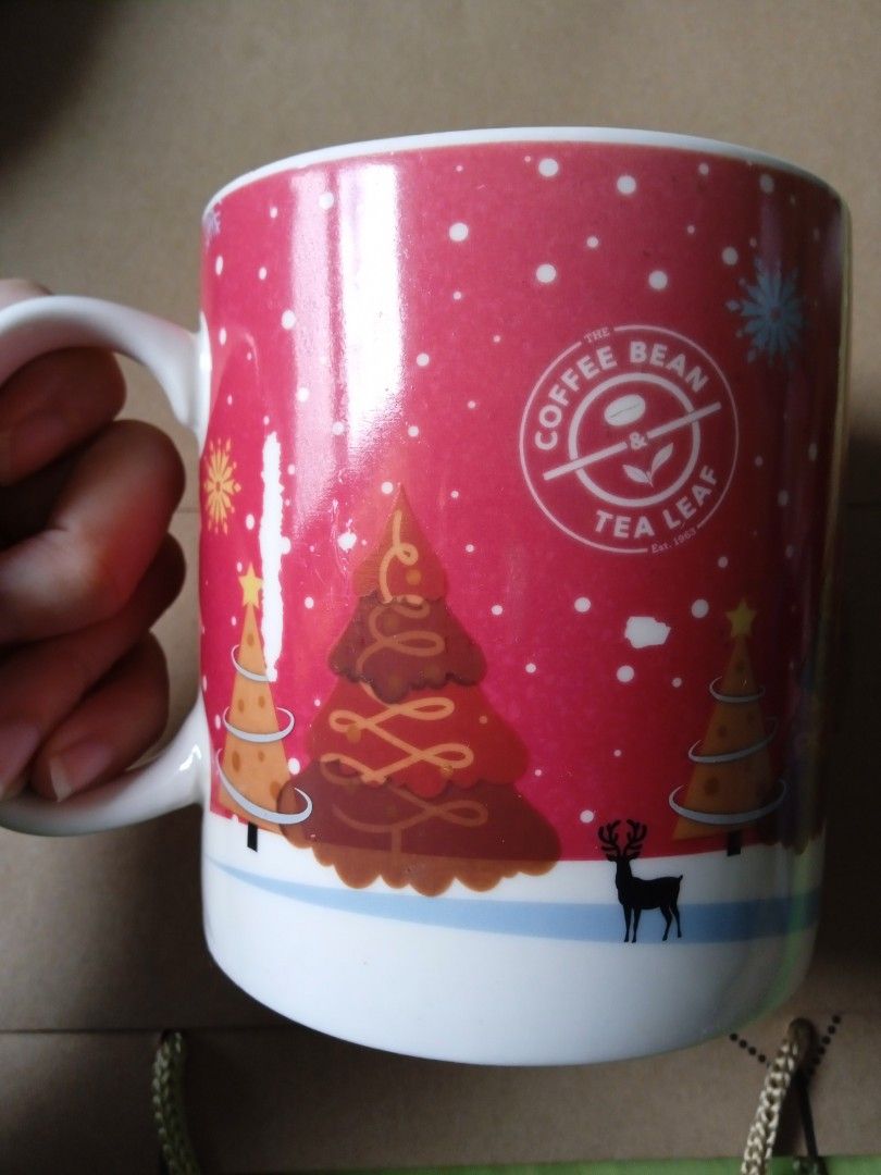Coffee Bean & Tea Leaf Christmas Mug - Festive Limited Edition