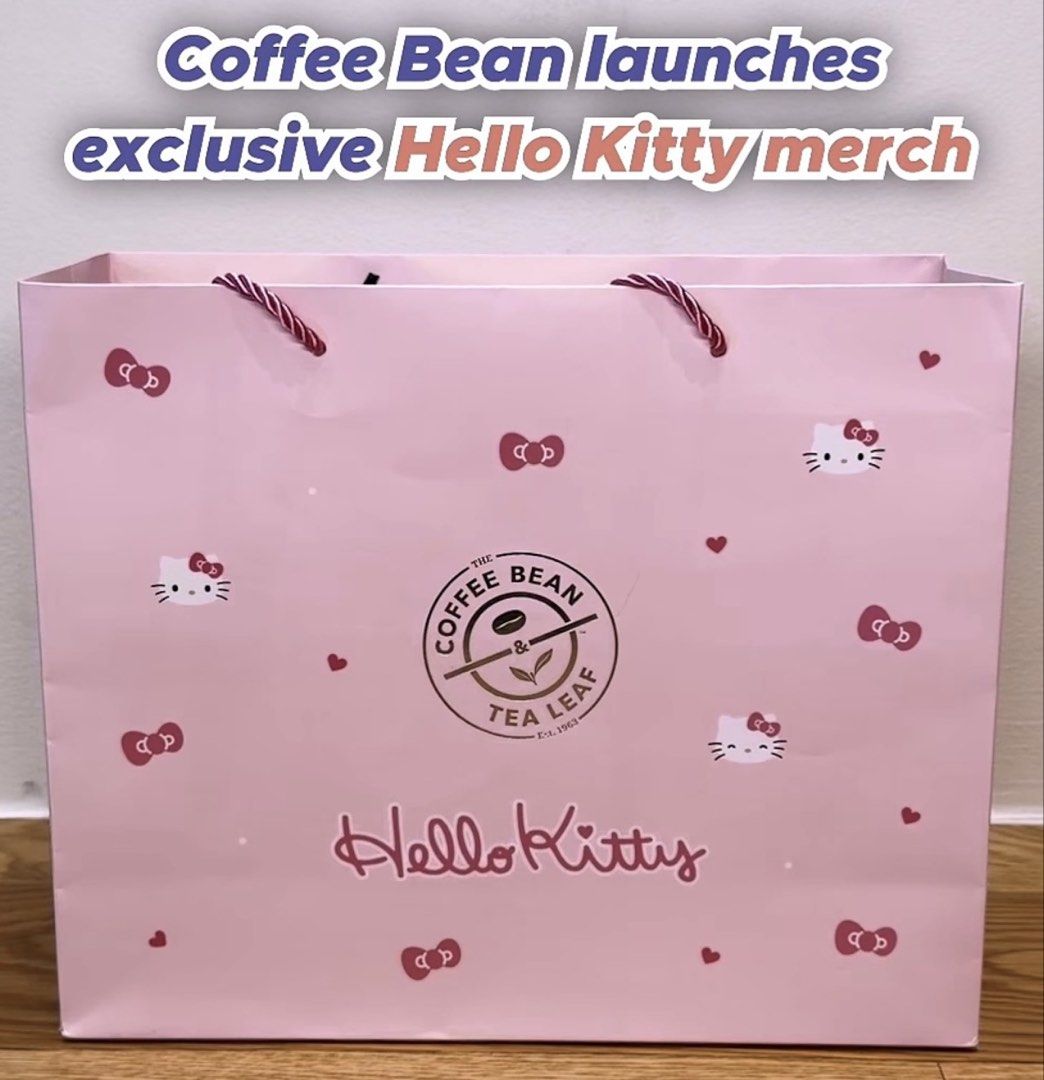 Coffee Bean X Hello Kitty Ribbon Mug Set446133753213112322