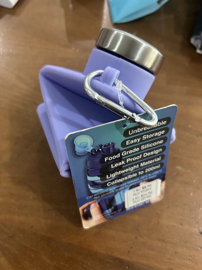 Collapsible Water Bottle - Unbreakable, BPA Free445502854624061442