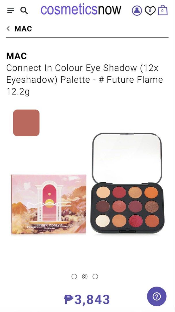 Connect In Colour Eye Shadow (12x Eyeshadow) Palette: Future Flame (Category: Makeup) located in Quezon City. Submitted by sneakyfreaky100 (Listing ID 1436179033, Image 1). Description: For sale MAC Connect In Colour Eye Shadow (12x Eyeshadow) Palette: Future Flame Brandnew Free shipping within Metro Manila Can do meet-up around SM or Ayala Malls Slightly negotiable .