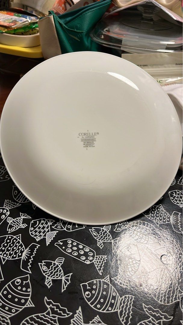 Corelle Summer Blue Floral Dinner Plate445493076905185281