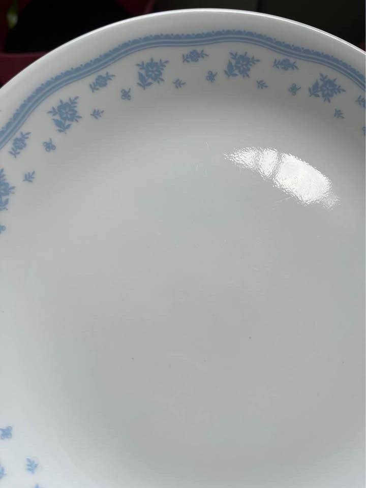 Corelle Summer Blue Floral Dinner Plate445493076905185286