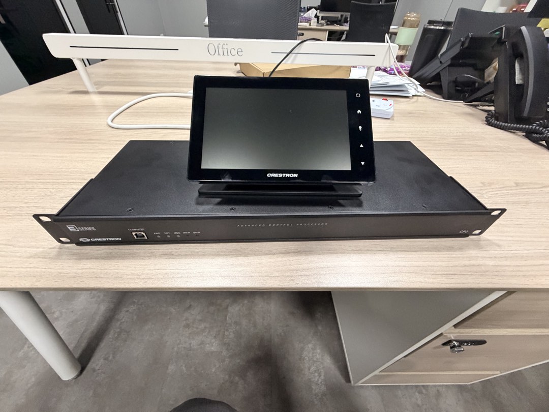 Crestron CP3 Advanced Control Processor with touch panel , Computers ...