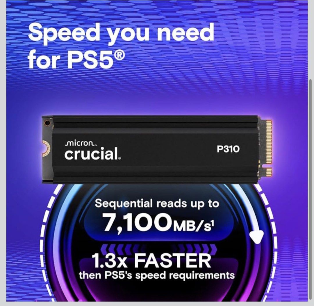 Crucial P310 SSD for PS5 - 4TB446081896820264961