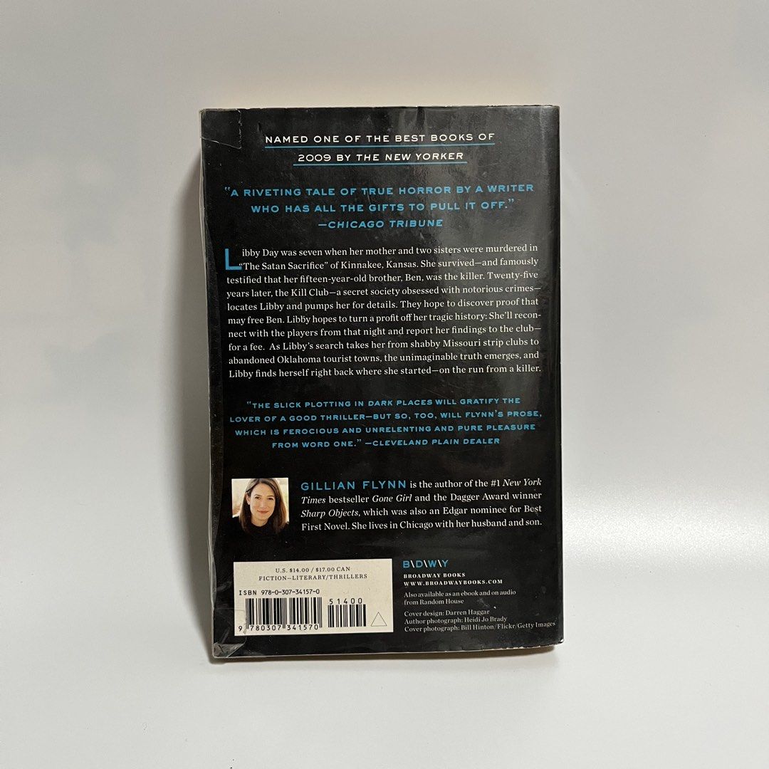 Dark Places by Gillian Flynn (Category: Storybooks) located in Makati City. Submitted by selle__ (Listing ID 1436244666, Image 3). Description: — US Paperback edition. — Complete pages, minimal foxing, it doesn’t affect the experience of reading. — Has plastic cover. — MOP: GCash, Cash, Bank Transfer — MOD: Meet up, Lalamove, J&T — LOC: Evangelista, Makati / Morayta, Manila / San Antonio, Parañaque.