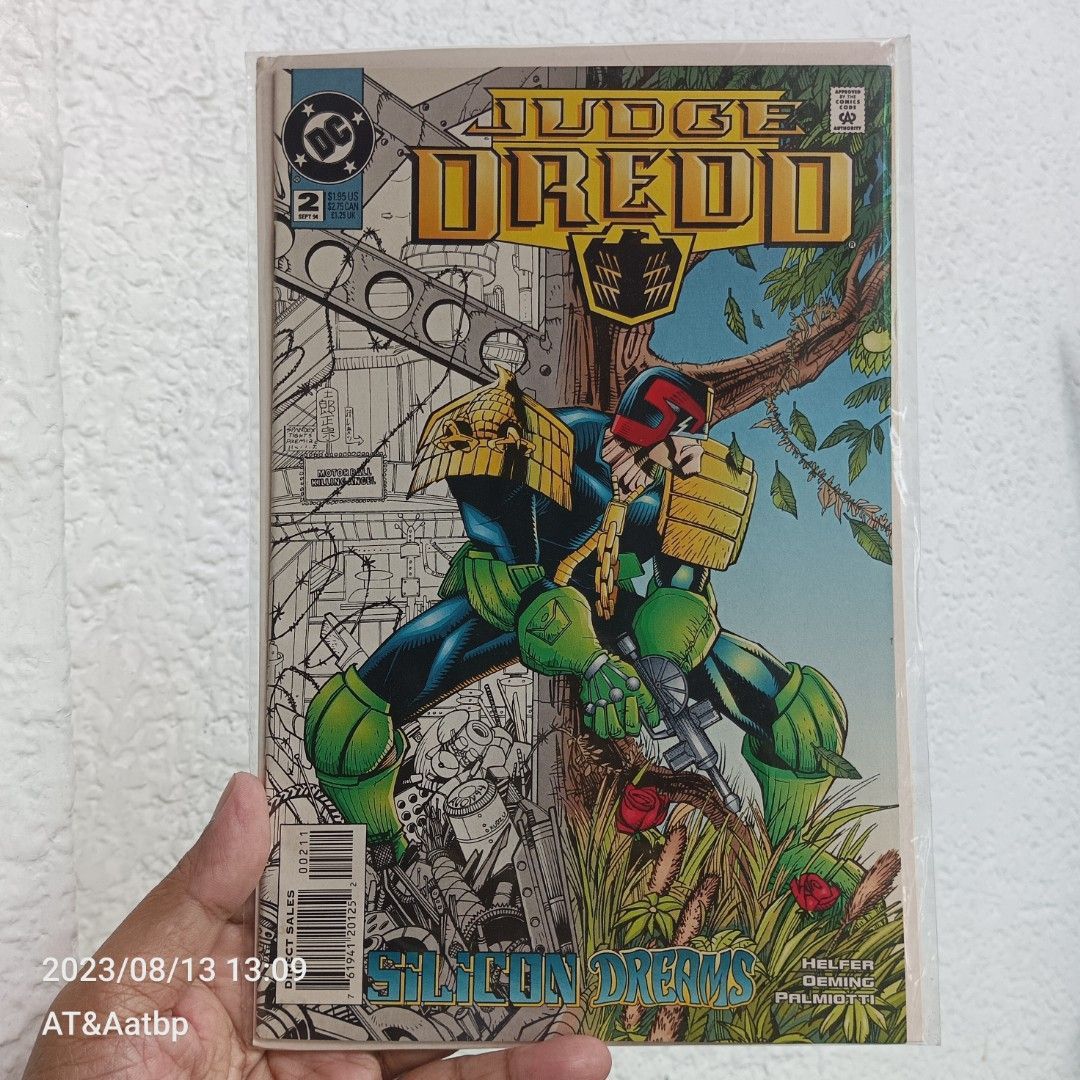 DC Comics JUDGE DREDD Vol.1 #1 to #7 (Category: Comics & Manga) located in Paranaque City. Submitted by AirplanesTrainsAutomobilesATBP (Listing ID 1436284505, Image 3). Description: Want to see more of my listings? Just click my username above.☝️ Kindly read the item description to avoid any misunderstanding... DESCRIPTION: > ITEM: Rare 1994 - 1995 DC Comics JUDGE DREDD Vol.1 #1 to #7 Comic Books. Comes in a clear plastic bag with white backboard