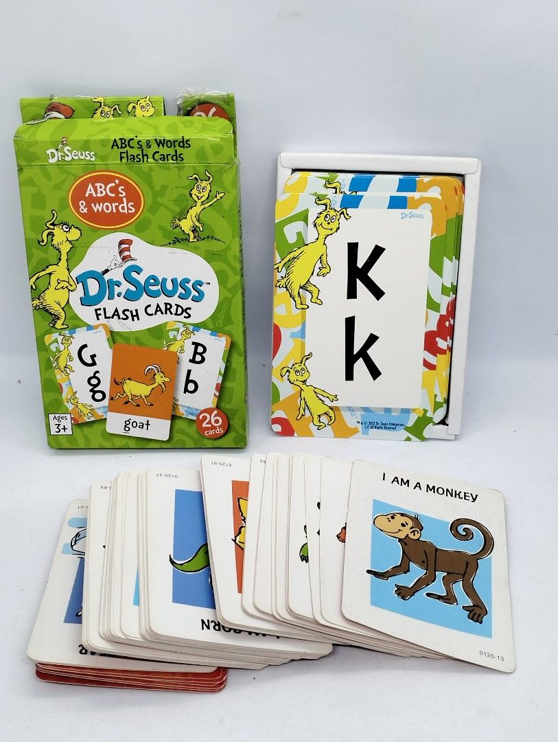 Dr. Seuss and Headbanz Flash Cards Set (Category: Children's Books) located in Baguio. Submitted by toys_of_yesteryear (Listing ID 1436265770, Image 1). Description: 📌loc. Baguio 💸Fix Price ------------------------- Send price offer only when you are SURE to buy. I will not entertain Lowballers or barat offer " If your offer is accepted, please ensure you follow through prompt updates rather than disengaging (seen mode only) stay in touch and k