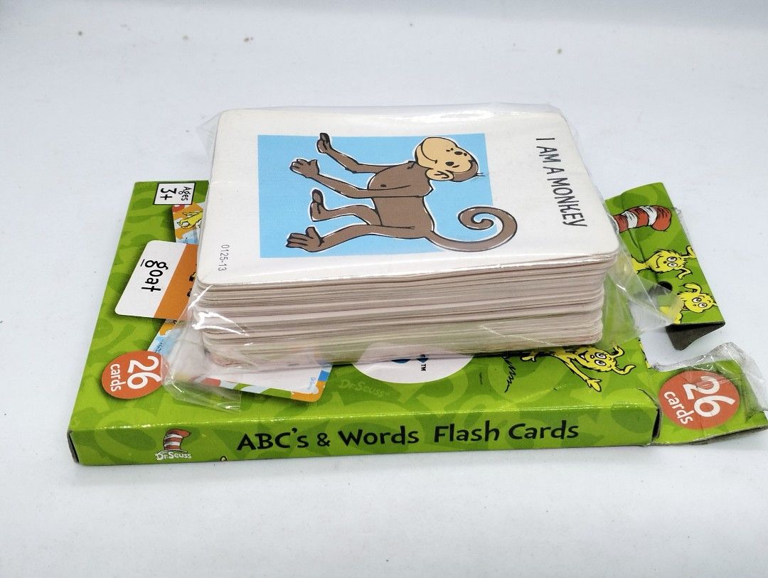 Dr. Seuss and Headbanz Flash Cards Set (Category: Children's Books) located in Baguio. Submitted by toys_of_yesteryear (Listing ID 1436265770, Image 3). Description: 📌loc. Baguio 💸Fix Price ------------------------- Send price offer only when you are SURE to buy. I will not entertain Lowballers or barat offer " If your offer is accepted, please ensure you follow through prompt updates rather than disengaging (seen mode only) stay in touch and k