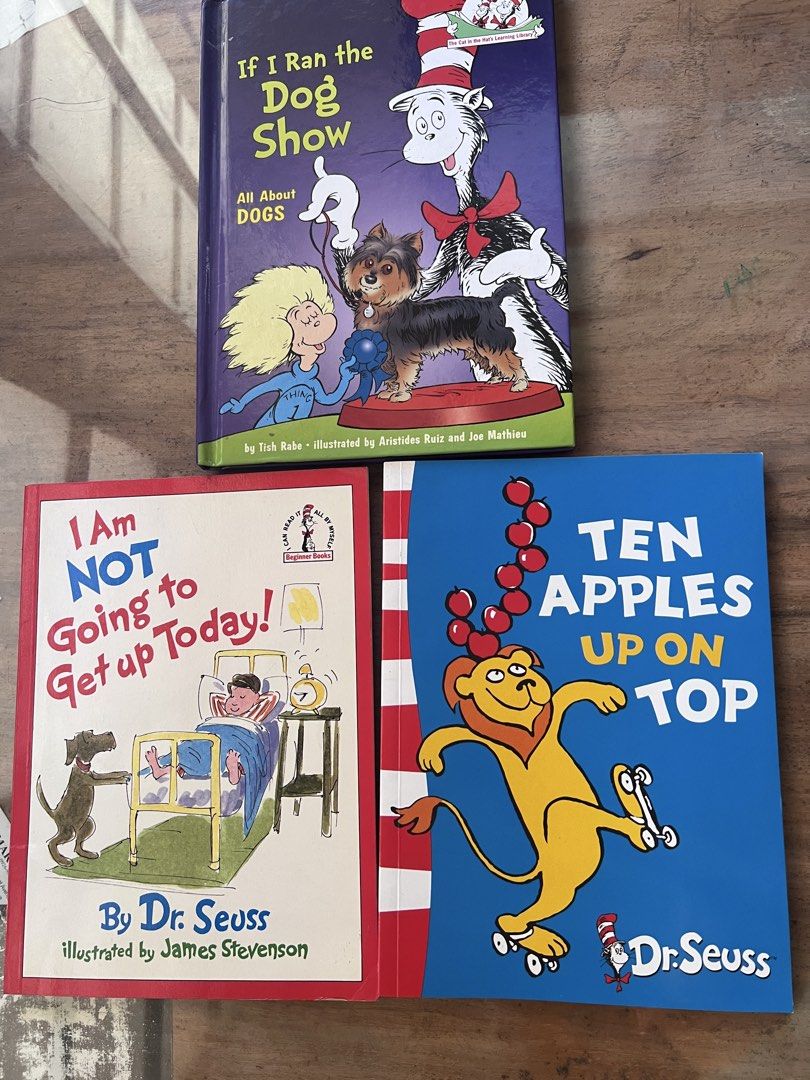 Dr. Seuss books (Category: Children's Books) located in Makati City. Submitted by coollections (Listing ID 1336697609, Image 3). Description: Php 100 each.
