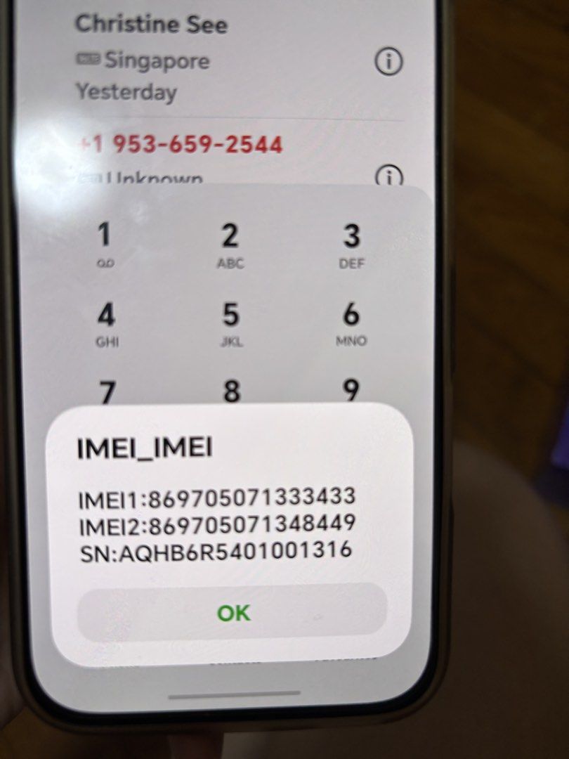 E-Sim (Category: Sim Cards) located in Singapore. Submitted by cs_12345 (Listing ID 1436188789, Image 2). Description: Our helper bought a Philippines E sim, end up her phone - Honor 400 Lite cannot install 🥹🥶 Any kind hearted people going to Philippines soon? She is selling back at the original price that she bought for in her Shop…. app. 15 GB, e-sim, 5G speed. Kindly check on your end whether yours can install first before buying from us. We