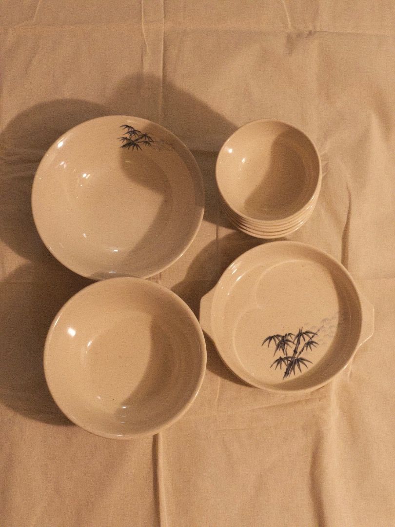 Family Set (Bowls and Plates) - Melamine