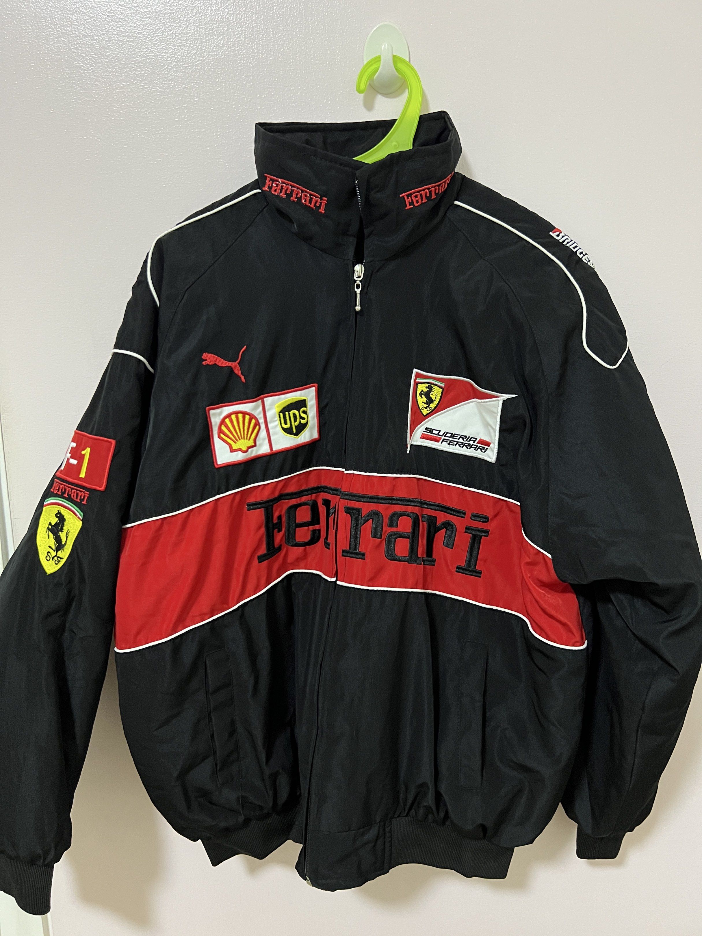 Ferrari F1 Racing Jacket (Category: Coats, Jackets and Outerwear) located in Quezon City. Submitted by rheisells_ (Listing ID 1436208125, Image 1). Description: Price online: 3k - 4.5k Unisex Fits: M, L, XL, 2XL.