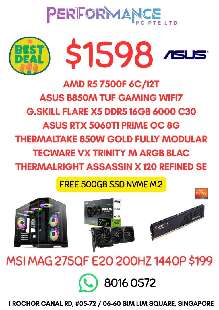 (FREE!! SSD)  DIY AMD BUNDLE FULLY CUSTOMISABLE GAMING PC445790907636787206