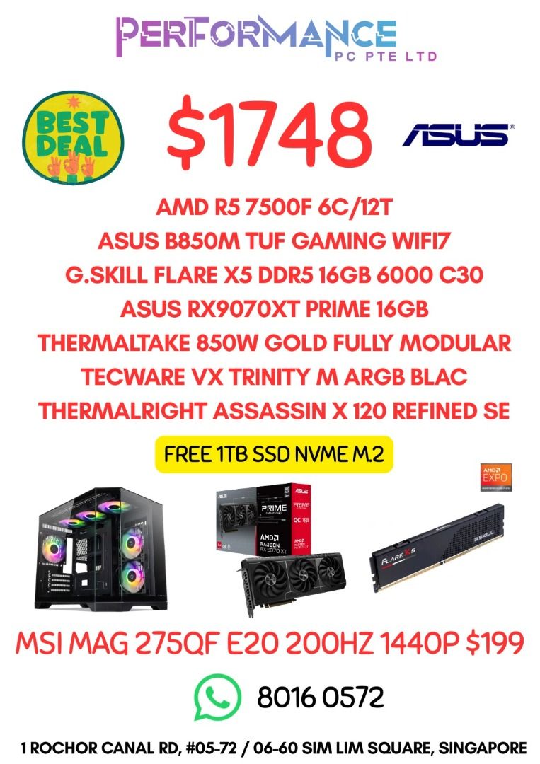 (FREE!! SSD)  DIY AMD BUNDLE FULLY CUSTOMISABLE GAMING PC445790907636787208