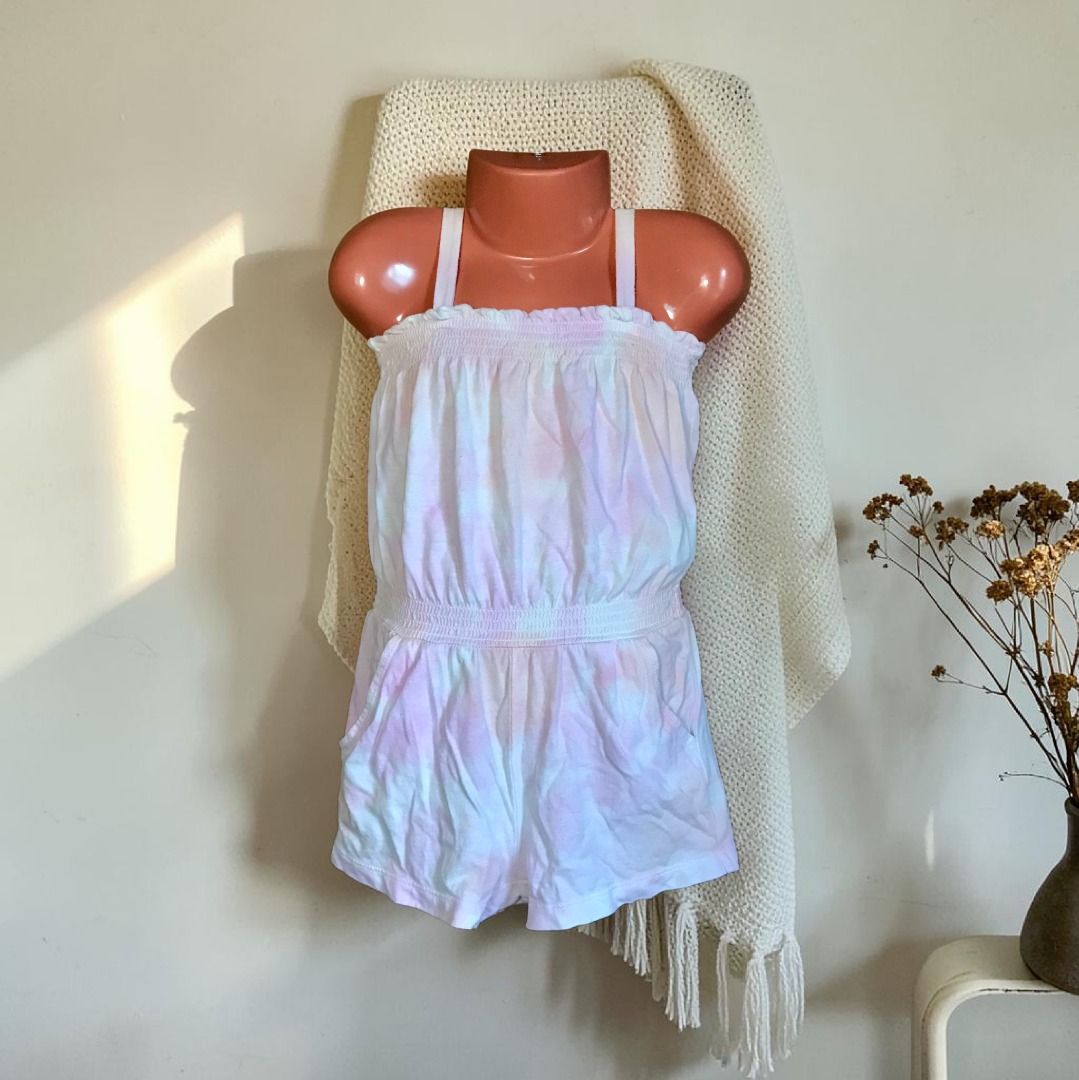 Gap Kids Multi Tie-Dye Terry Towel Romper (Category: Babies & Kids Fashion) located in Manila. Submitted by cmvoapparel (Listing ID 1436125443, Image 3). Description: Gap Kids Romper ❥ Used only Twice ❥ Bought in Canada ❥ Made in Cambodia ❥ Size on tag for 2 yrs old ❥ Color may vary due to lighting Please dm me for shipping options and other inquiry..
