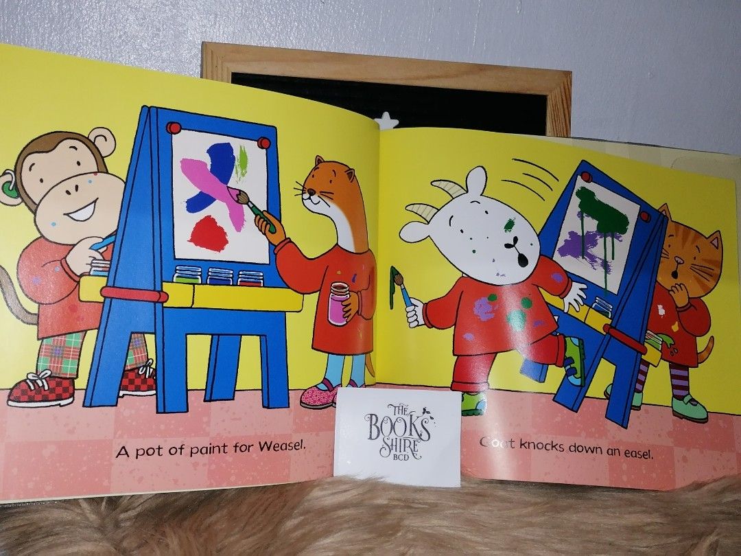 Goat Goes to Playgroup by Julia Donaldson (Paperback) (Category: Children's Books) located in Bacolod City. Submitted by thebooksshire_bcd (Listing ID 1436235606, Image 2). Description: 📌Authentic 📌Paperback 📌Glossy pages 📌Colored Illustration 📌Complete and No torn Pages 🧧Payment via Gcash, Gotyme, Palawan Pay, or Bank Transfer 📦Delivery via Flash Express, J&T, or LBC 📚The Books Shire BCD in FB 🧚‍♀️.