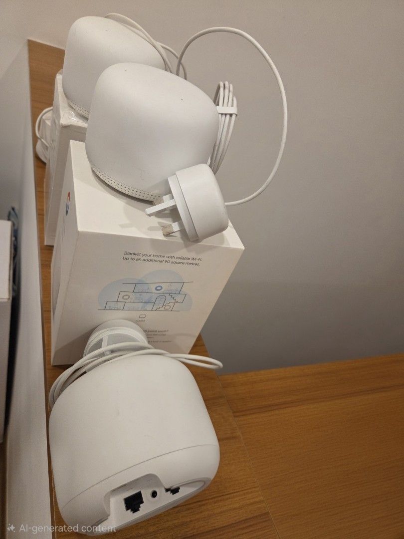 Google Nest Wifi router and Wifi point445933633845995522