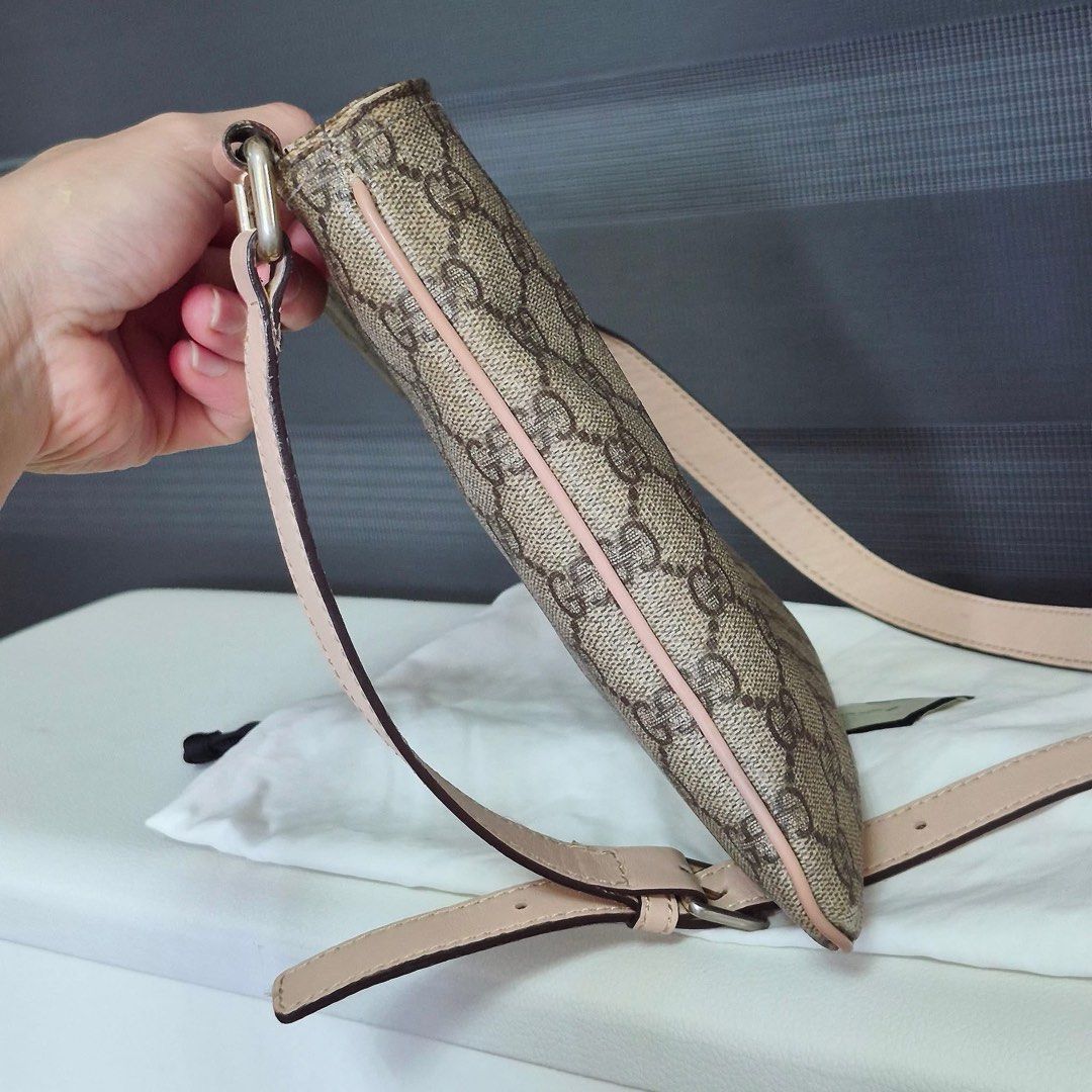 Gucci GG Sling (Category: Luxury Bags & Wallets) located in Caloocan City. Submitted by lujosacollection (Listing ID 1436274585, Image 3). Description: Guaranteed Authentic/Original Preloved Gucci GG Sling In very good condition Recolored strap With dustbag .