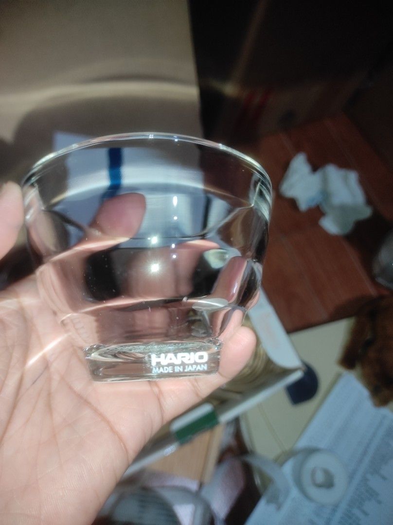 Hario Heatproof Glass Cups Set (Category: Coffee & Tea Tableware) located in San Jose del Monte. Submitted by nicesiger (Listing ID 1436272759, Image 1). Description: - Hario heatproof glass cup set - Made in Japan - Includes multiple glass cups - Comes with instruction manual - Versatile use: drinking, serving, oven cooking - Original price tag still attached.