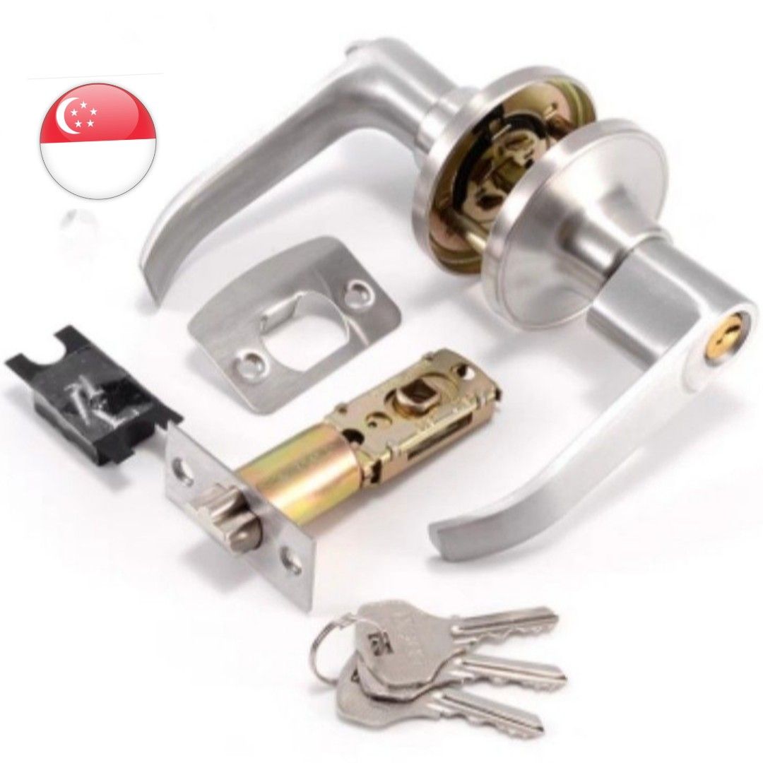 HDB Door Lever Rim Lock