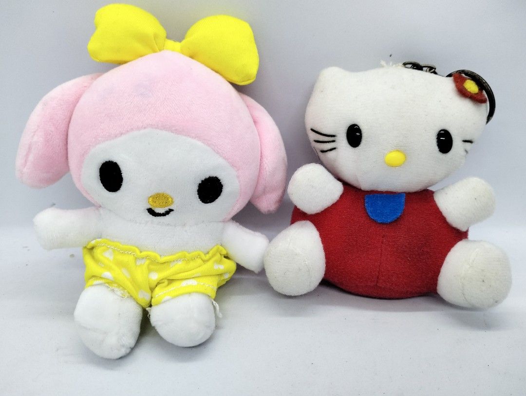 Hello Kitty and Melody Charm Stuffed Toy ser (Category: Plushies & Soft Toys) located in Baguio. Submitted by toys_of_yesteryear (Listing ID 1436260328, Image 2). Description: 📌loc. Baguio 💸Fix Price ------------------------- Send price offer only when you are SURE to buy. I will not entertain Lowballers or barat offer " If your offer is accepted, please ensure you follow through prompt updates rather than disengaging (seen mode only) stay in t