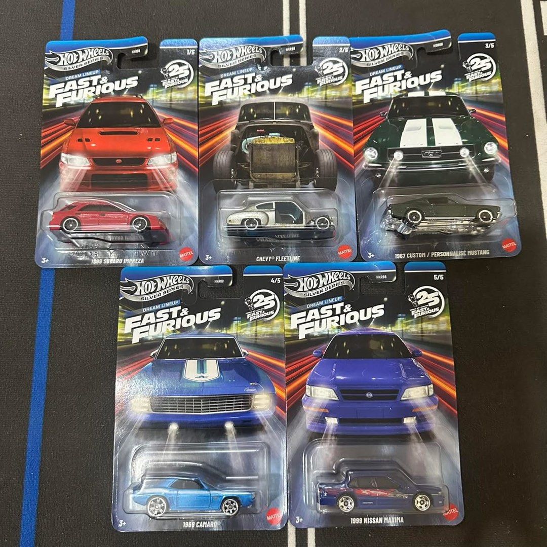 Hot Wheels Silver Series Dream Lineup Set (Category: Vehicle & Diecast Models) located in Manila. Submitted by kkhxxxxz (Listing ID 1436210050, Image 1). Description: Hot Wheels Silver Series Dream Lineup Set ₱1,300.00 Bawal sa maselan. Gcash. Monumento Caloocan Tondo, Manila (by sched) Mine now pay now..