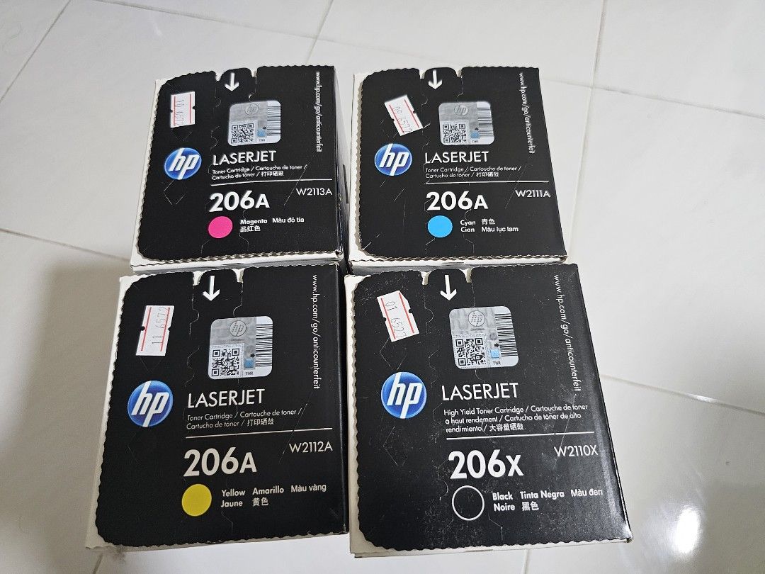 HP 206A/206X Toner Cartridges445674820071608321