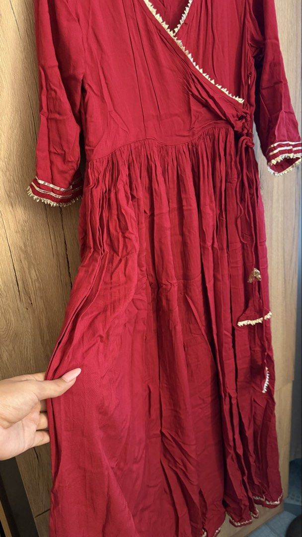 Indian Anarkili dress (Category: Traditional & Ethnic wear) located in Las Pinas. Submitted by gandamarian (Listing ID 1436126601, Image 2). Description: Indian Anarkili dress from India Cotton Fit to medium and large frame .